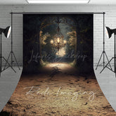 Lofaris Medieval Magic Chandelier Architecture Photo Backdrop
